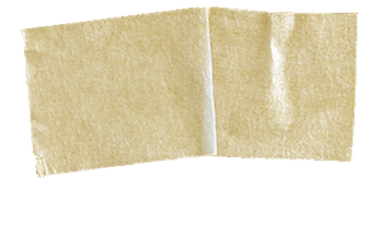 Crumpled Masking Tape with Straight Cuts
